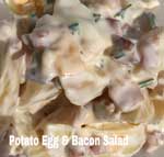 Potato Egg Bacon Salad