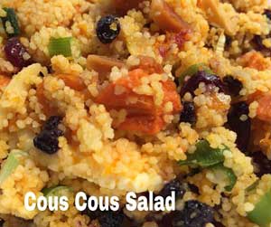 catering - cous cous salad